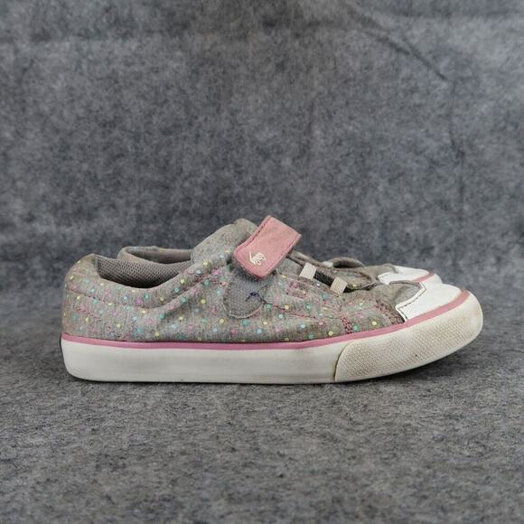 See Kai Run Shoes Kids 12 Sneakers Polka Dot Casual Toddler Girls Active Flats - Picture 2 of 12